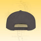 HB Riviera Flat Bill Snapback Hat with Embroidered Logo