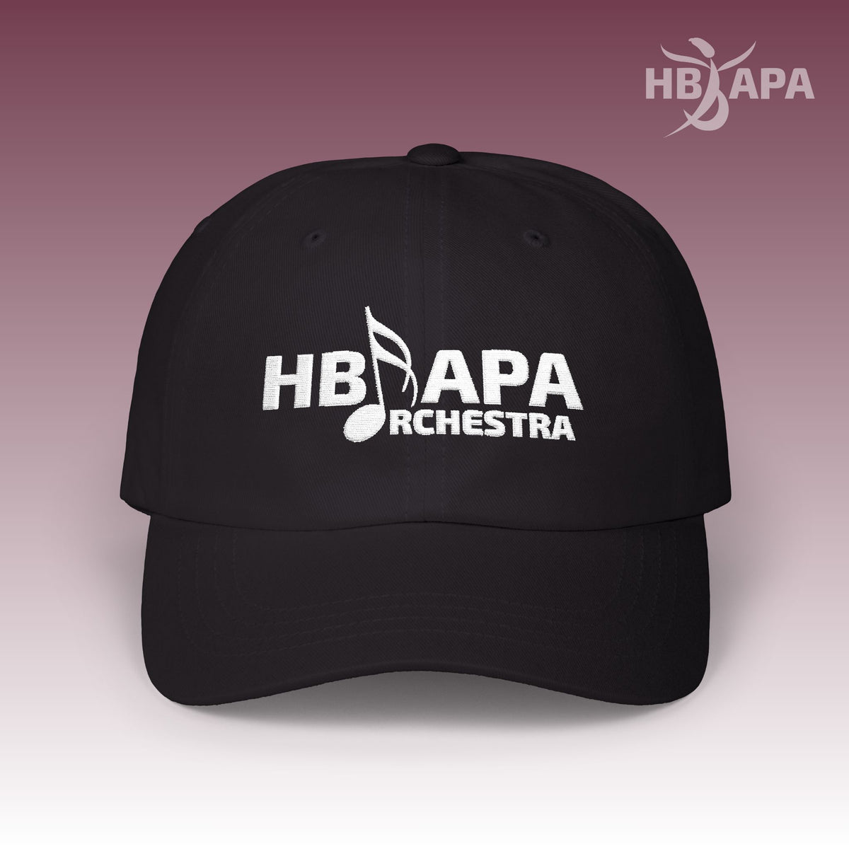 HBAPA Orchestra Embroidered Logo Classic Hat