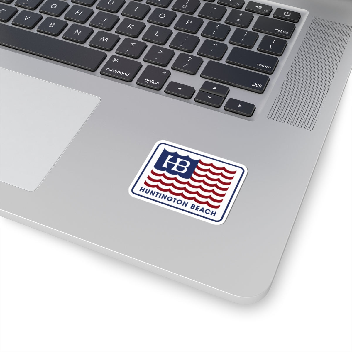 HB USA Waves Kiss-cut Sticker / Decal