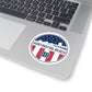HB Pier Patriotic Stars and Stripes Kiss-cut Sticker / Decal
