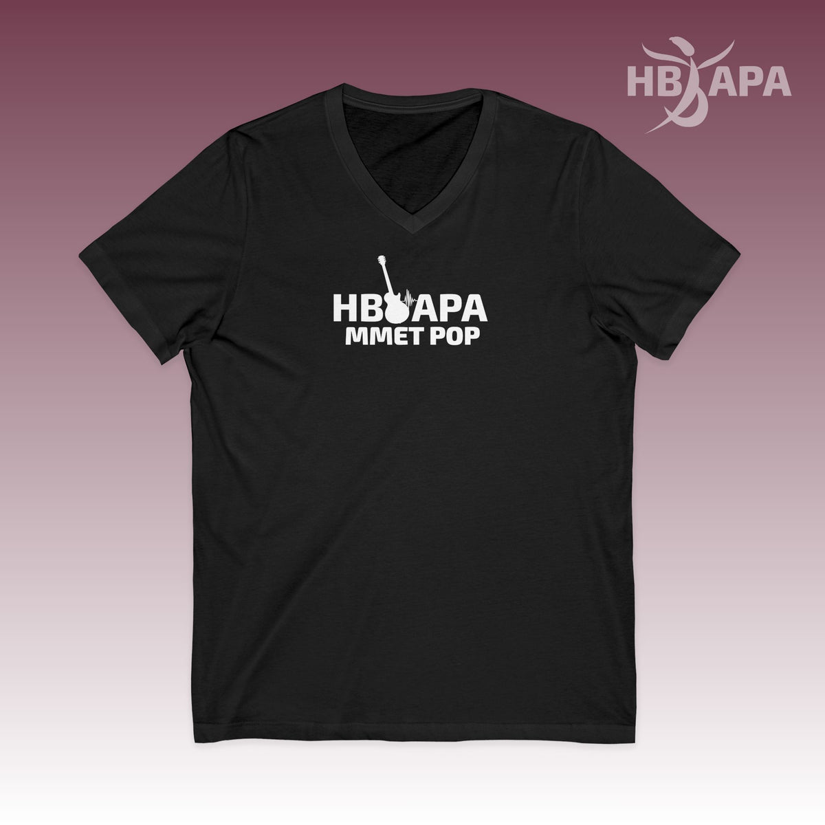 HBAPA MMET Pop Premium V-neck T-shirt