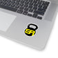 She Rocks Fitness Kiss-Cut Sticker / Decal