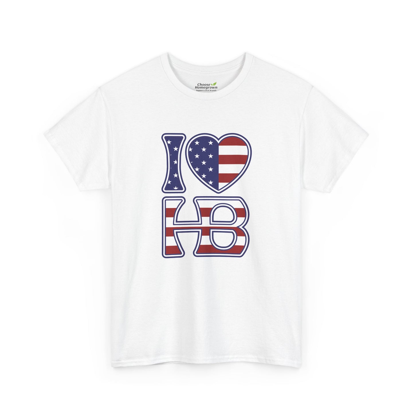 I Heart HB USA Unisex Classic Fit T-shirt