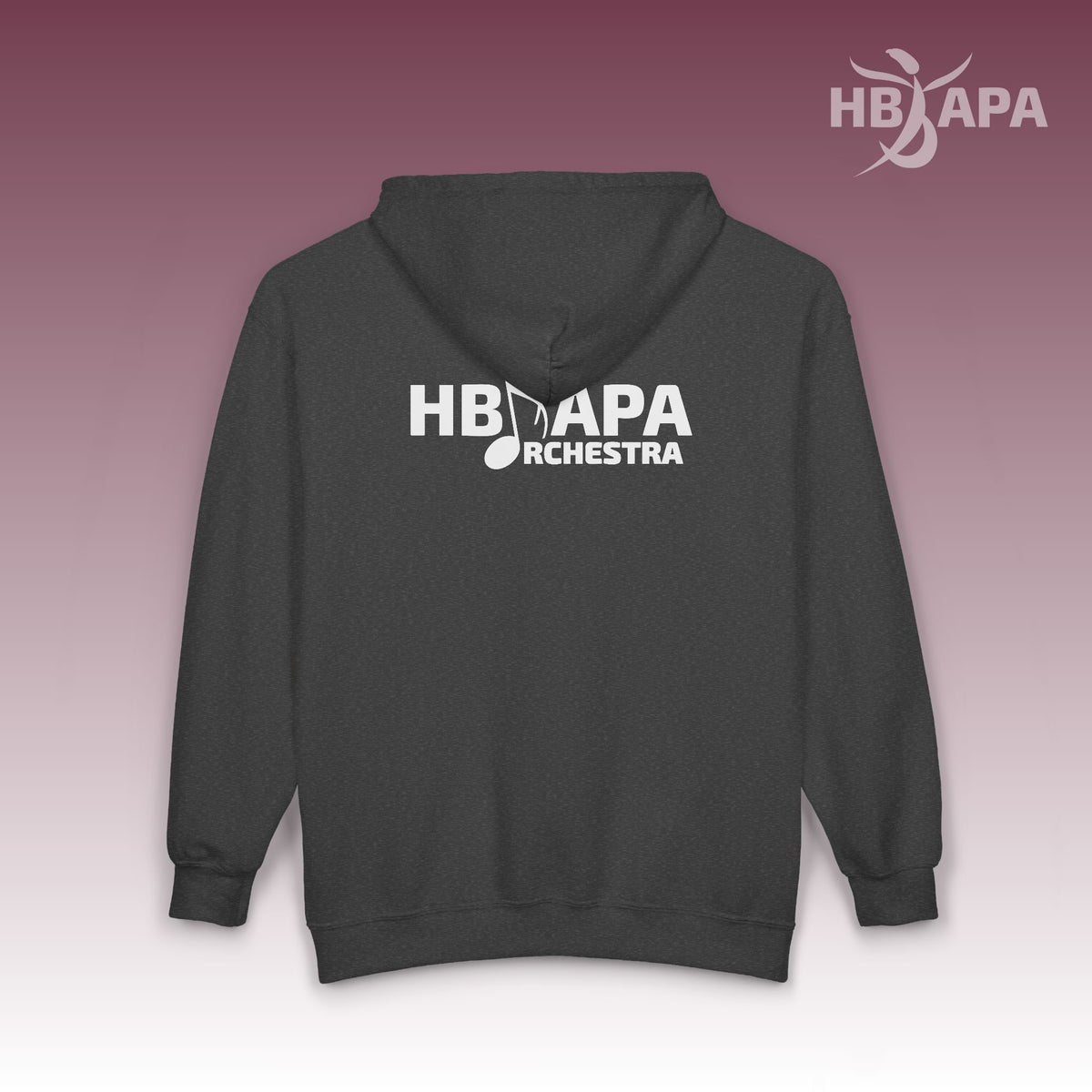 HBAPA Orchestra Unisex Heavy Blend Full-Zip Hoodie