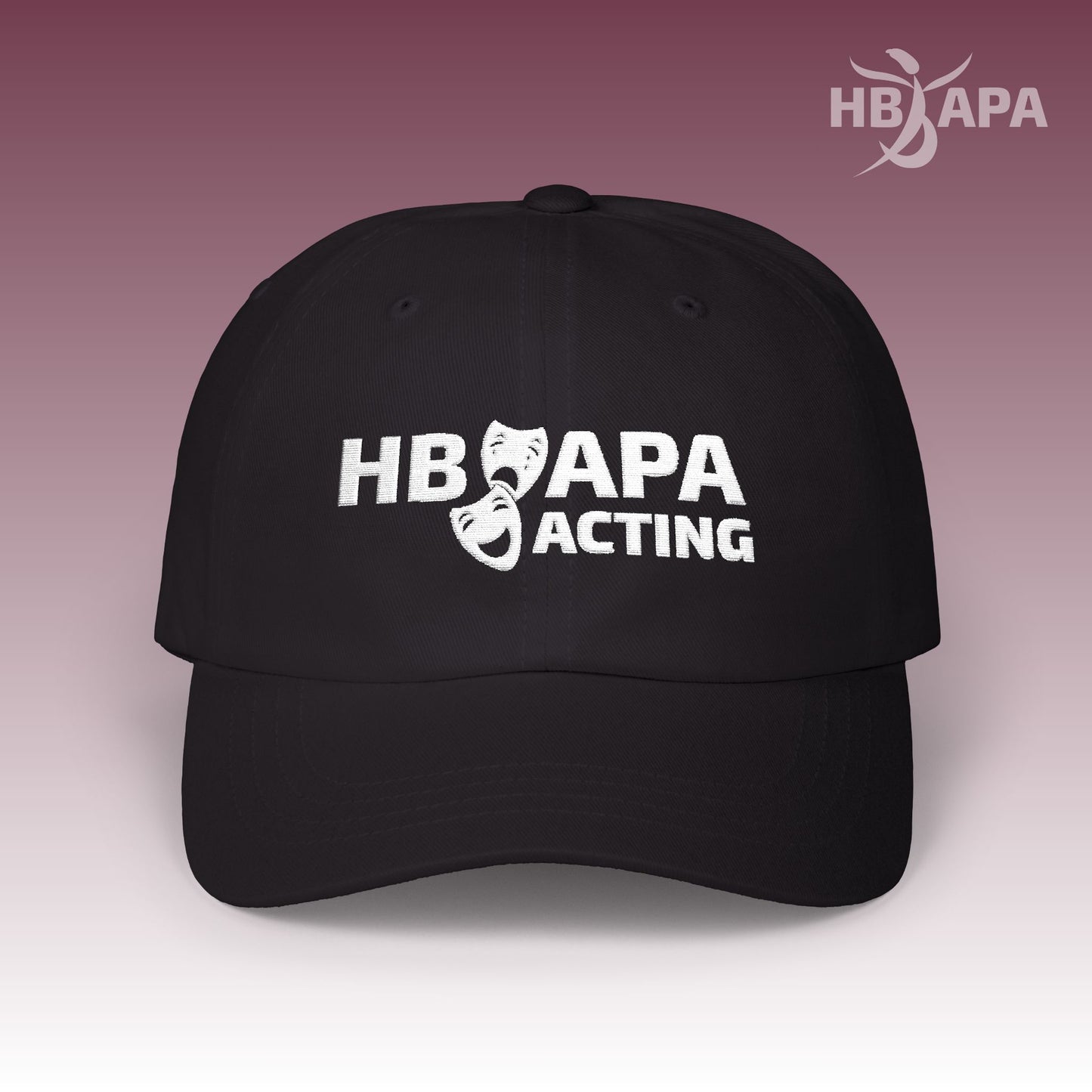 HBAPA Acting Embroidered Logo Classic Hat