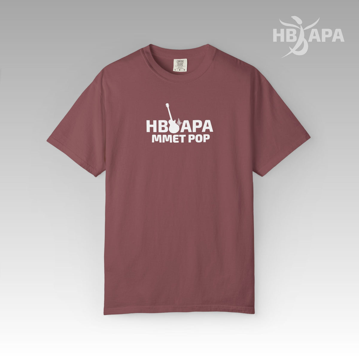 HBAPA MMET Pop Relaxed Unisex Fit T-Shirt