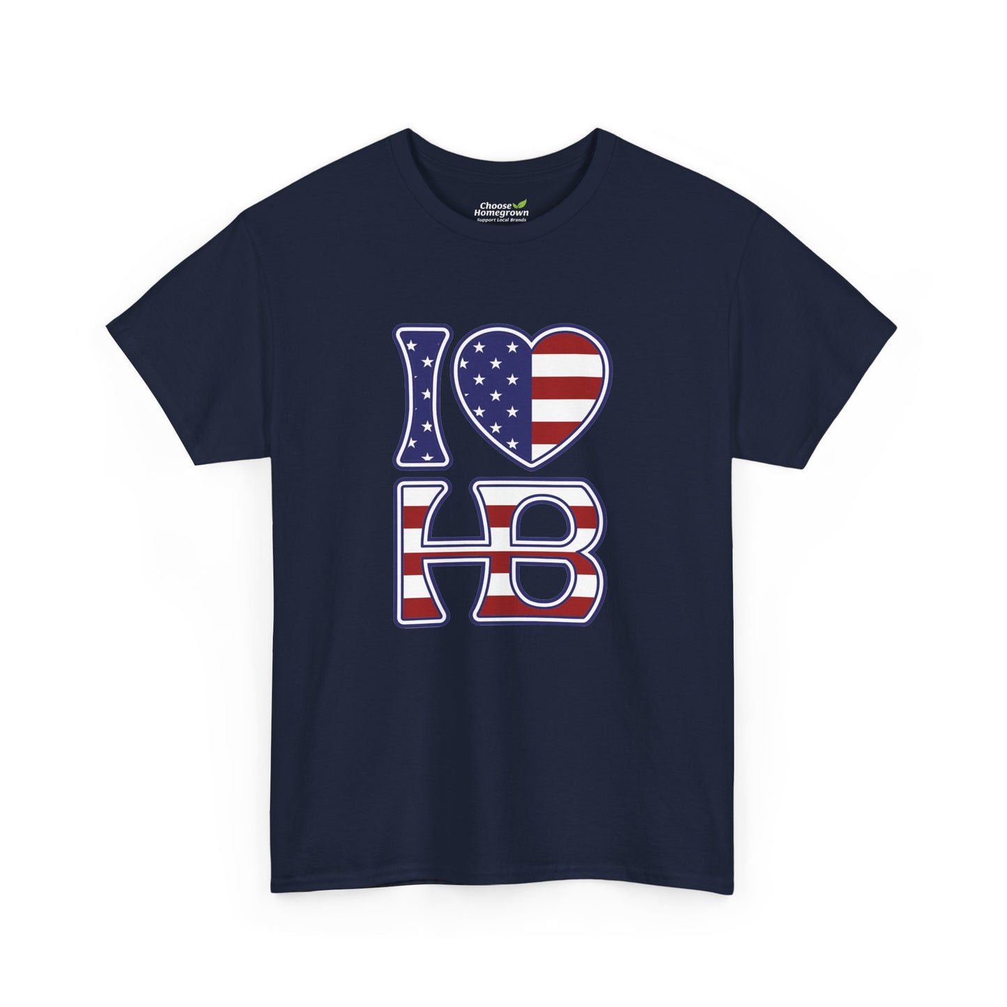 I Heart HB USA Unisex Classic Fit T-shirt