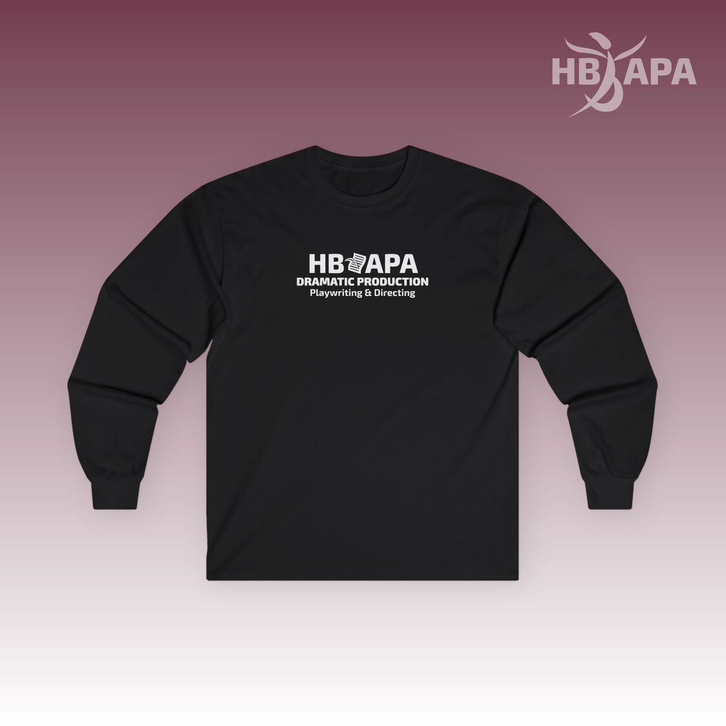 HBAPA Dramatic Production Logo Unisex Long Sleeve T-shirt