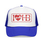 I Heart HB Pier Trucker Hat