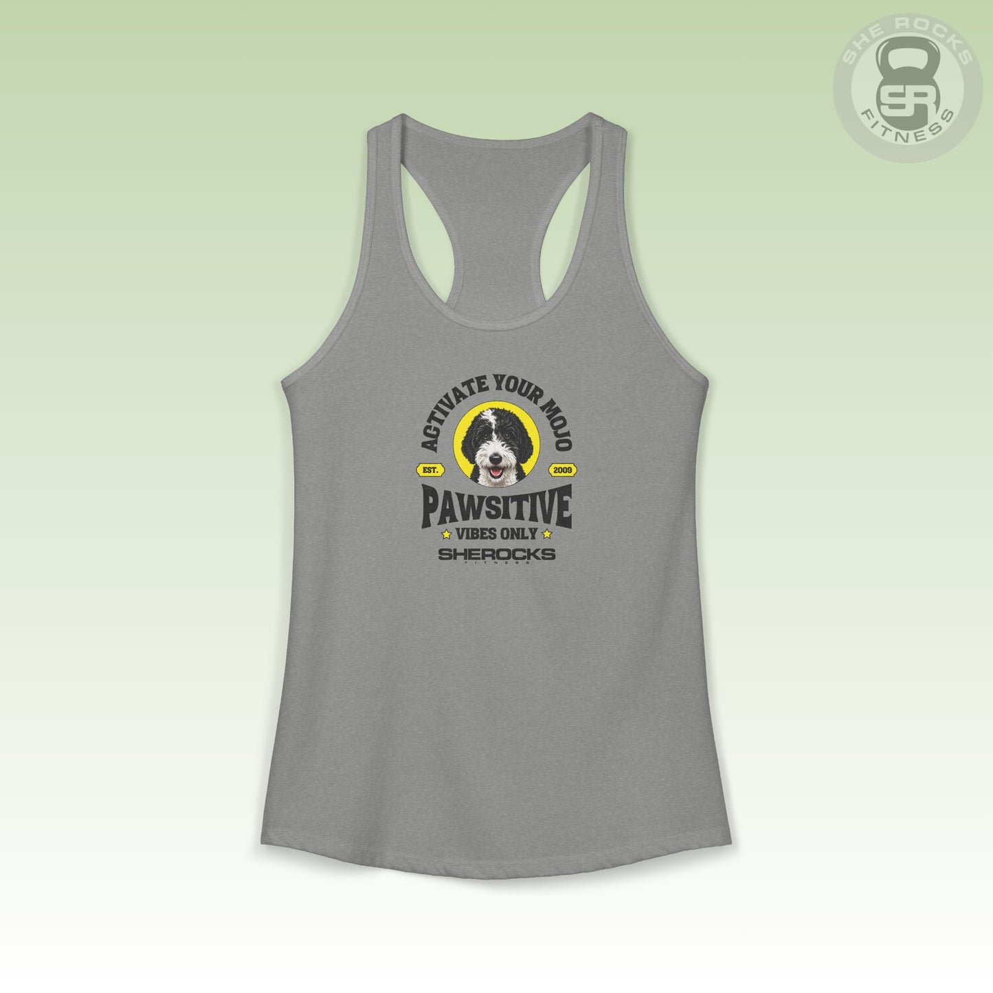 She Rocks Activate Your Mojo Racerback Tank