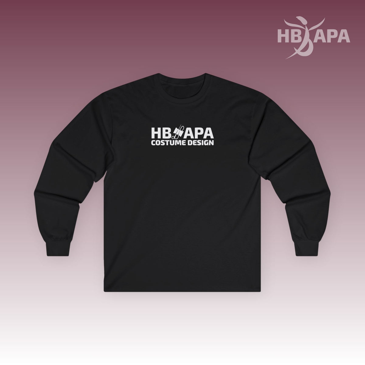 HBAPA Costume Design Logo Unisex Long Sleeve T-shirt