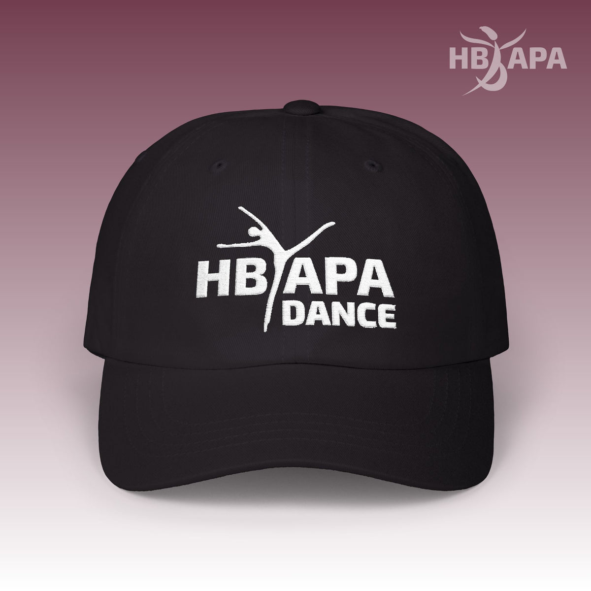 HBAPA Dance Embroidered Logo Classic Hat