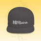 HB Riviera Flat Bill Snapback Hat with Embroidered Logo