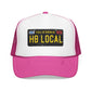 HB Local License Plate Design Unisex Trucker Hat