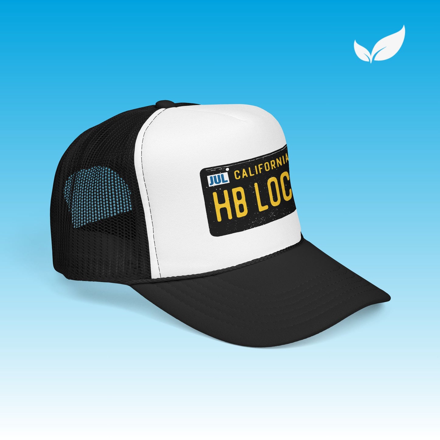 HB Local License Plate Unisex Trucker Hat