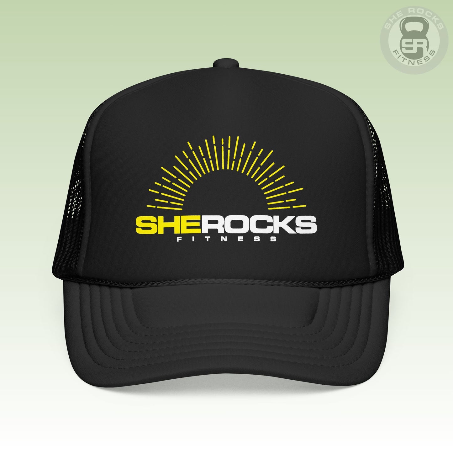 She Rocks Rays of Sunshine Trucker Hat