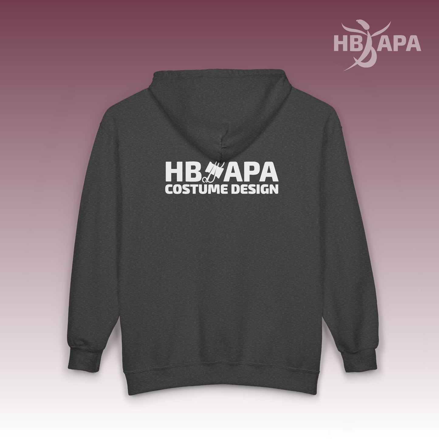 HBAPA Costume Design Unisex Heavy Blend Full-Zip Hoodie