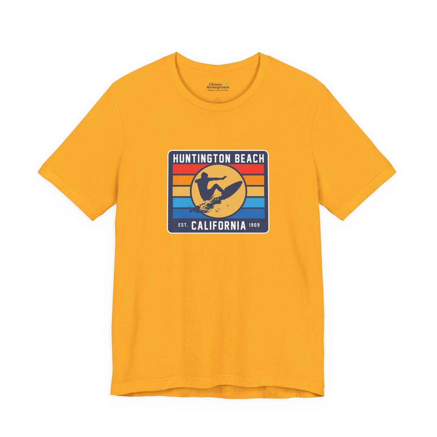 Sunset Surfer T-shirt – Premium Modern Fit