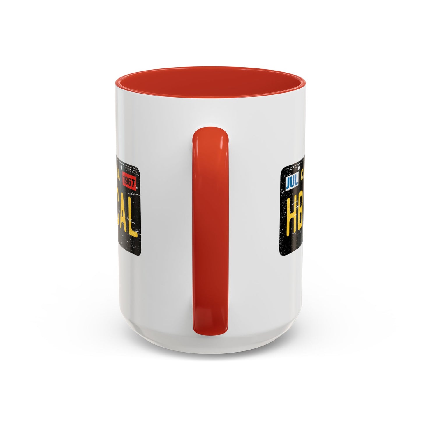 HB Local License Plate 15oz Large Coffee Mug