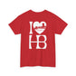 I Heart HB Pier Silhouette Unisex Classic Fit T-shirt