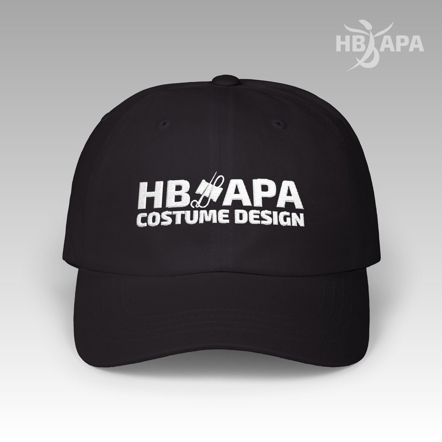 HBAPA Costume Design Embroidered Logo Classic Hat