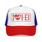 I Heart HB Pier Trucker Hat