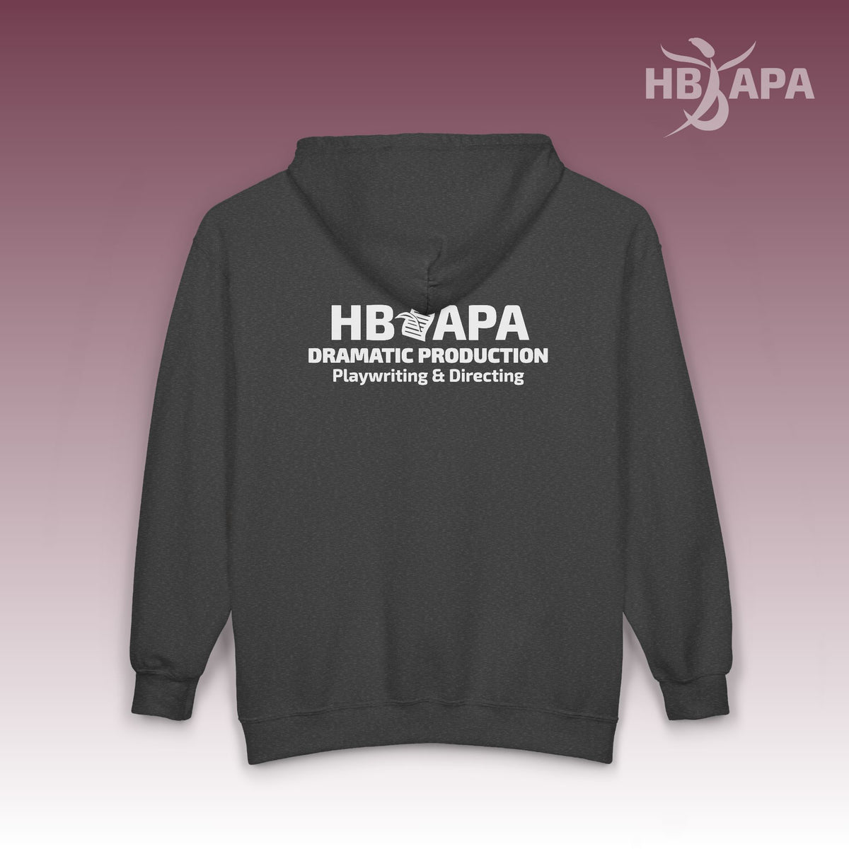 HBAPA Dramatic Production Unisex Heavy Blend Full-Zip Hoodie