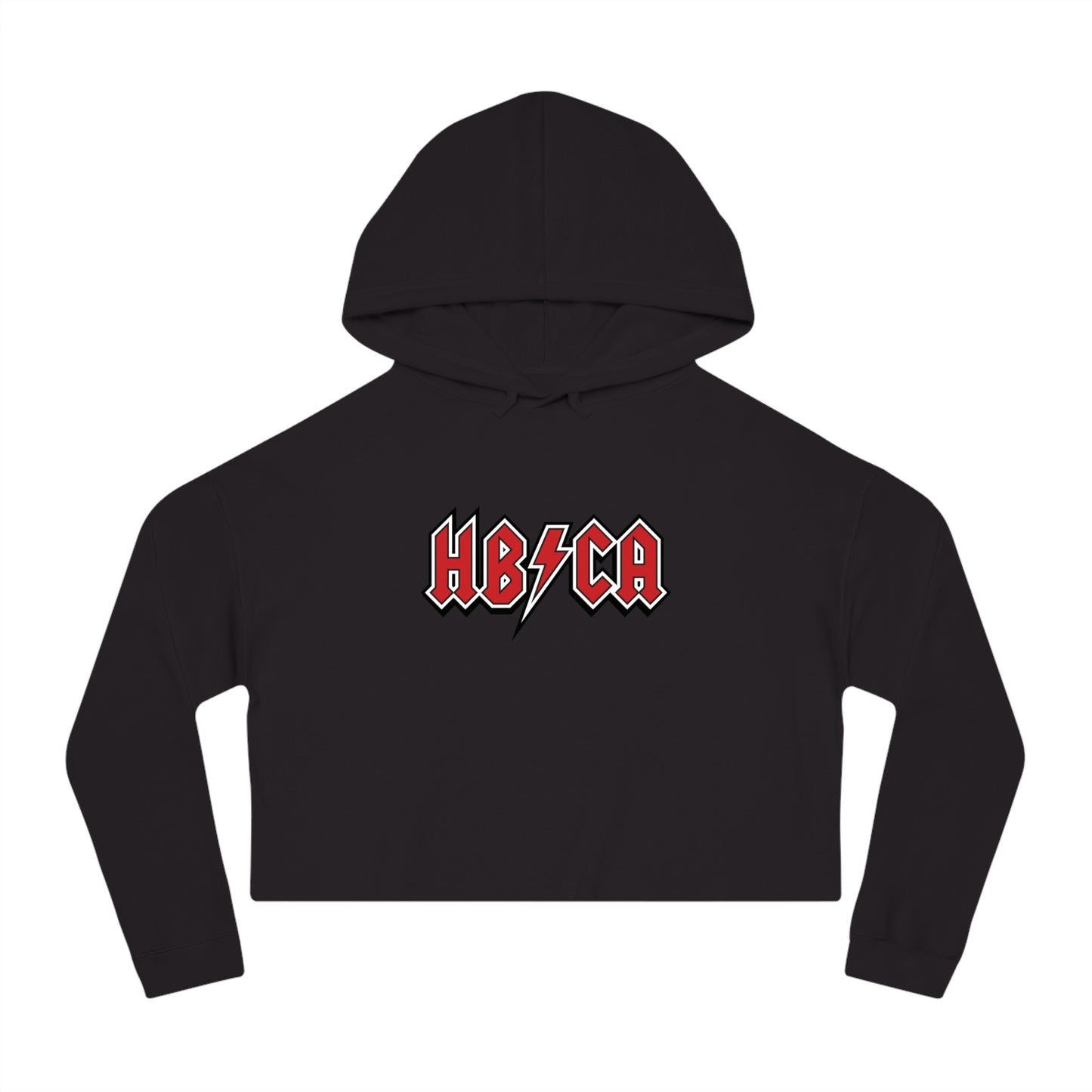 HB Rocks Cropped Hoodie – Premium Classic Fit
