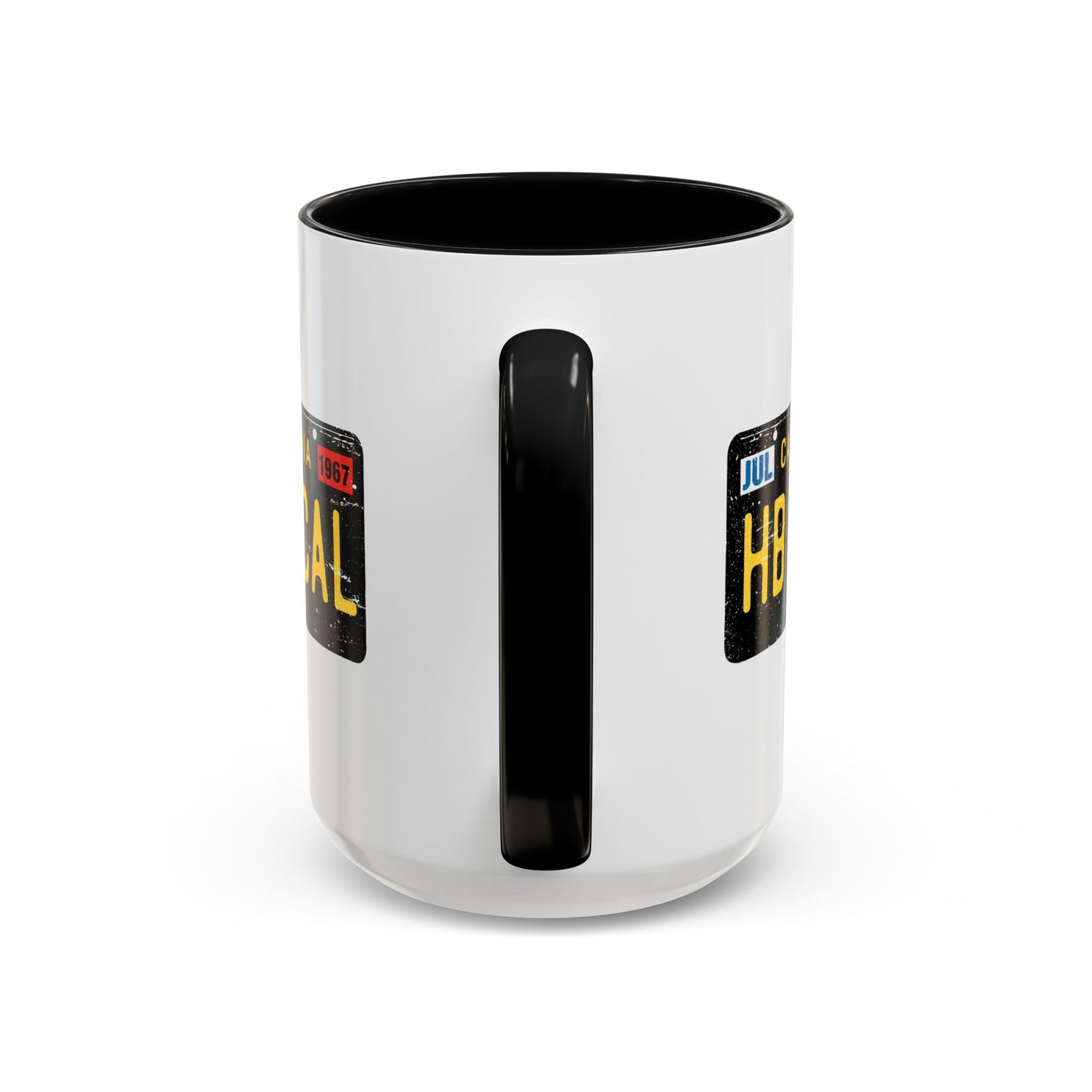 HB Local License Plate 15oz Large Coffee Mug