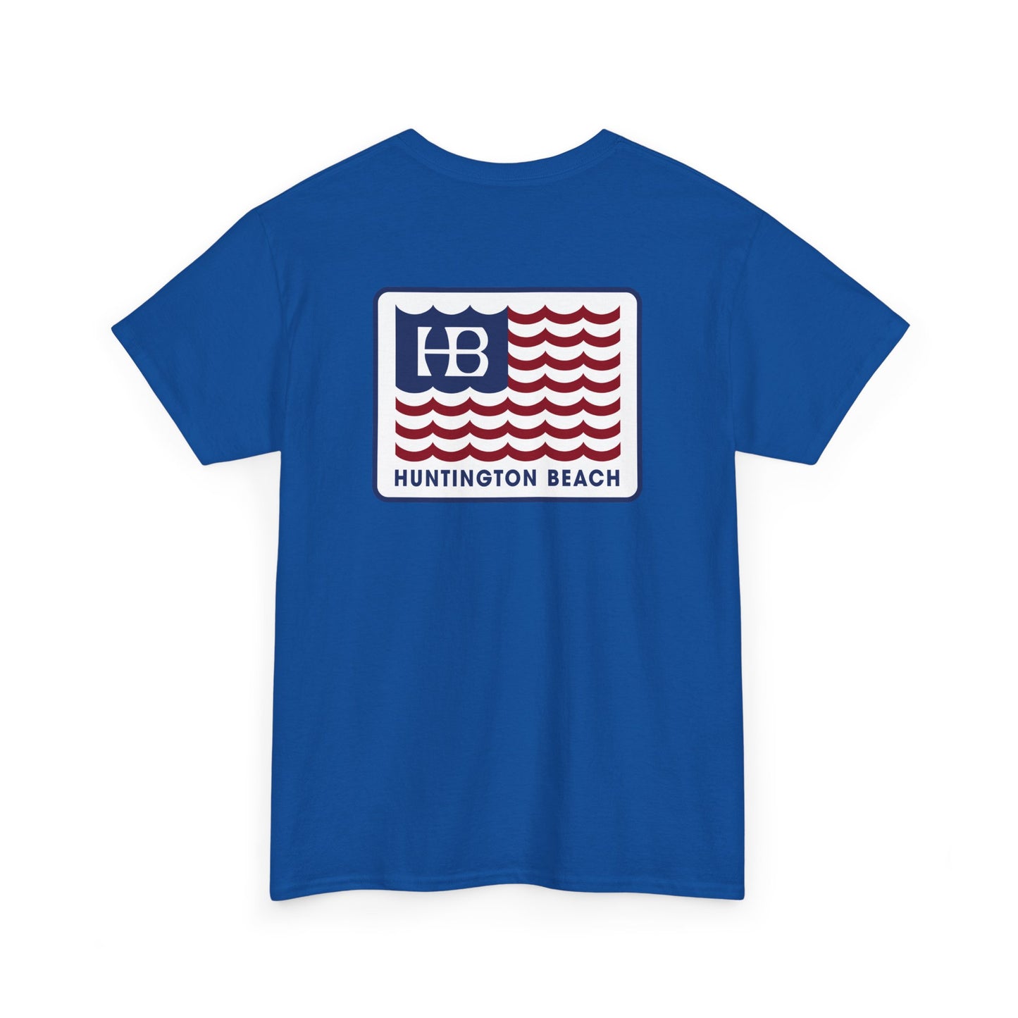 Huntington Beach USA Stars and Stripes Flag Unisex Classic Fit T-shirt