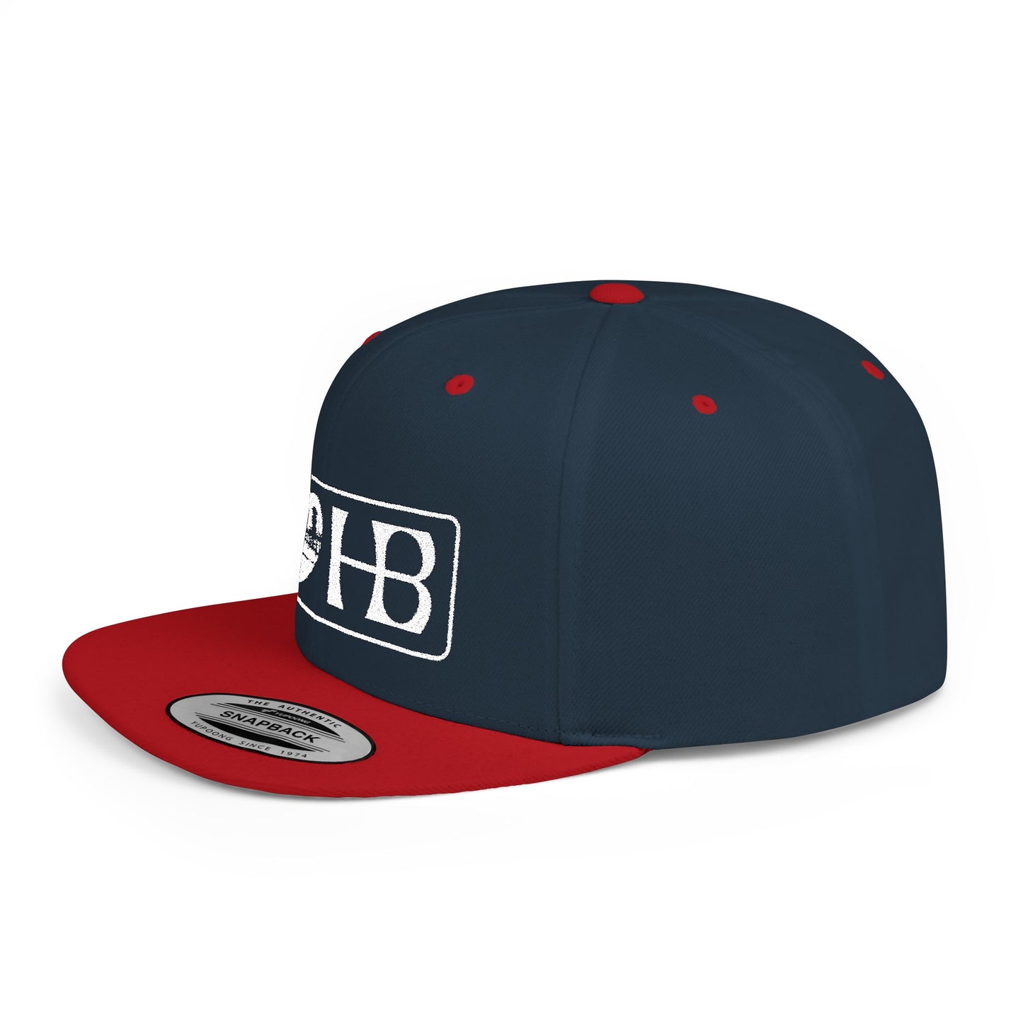 I Heart HB Flat Bill Snapback Hat