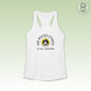 She Rocks Sit Less Swing More Racerback Tank