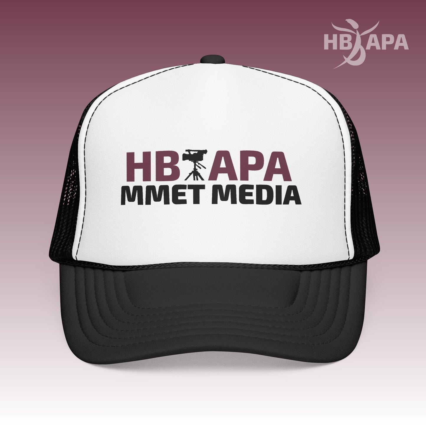 HBAPA MMET Media - Foam Trucker Hat