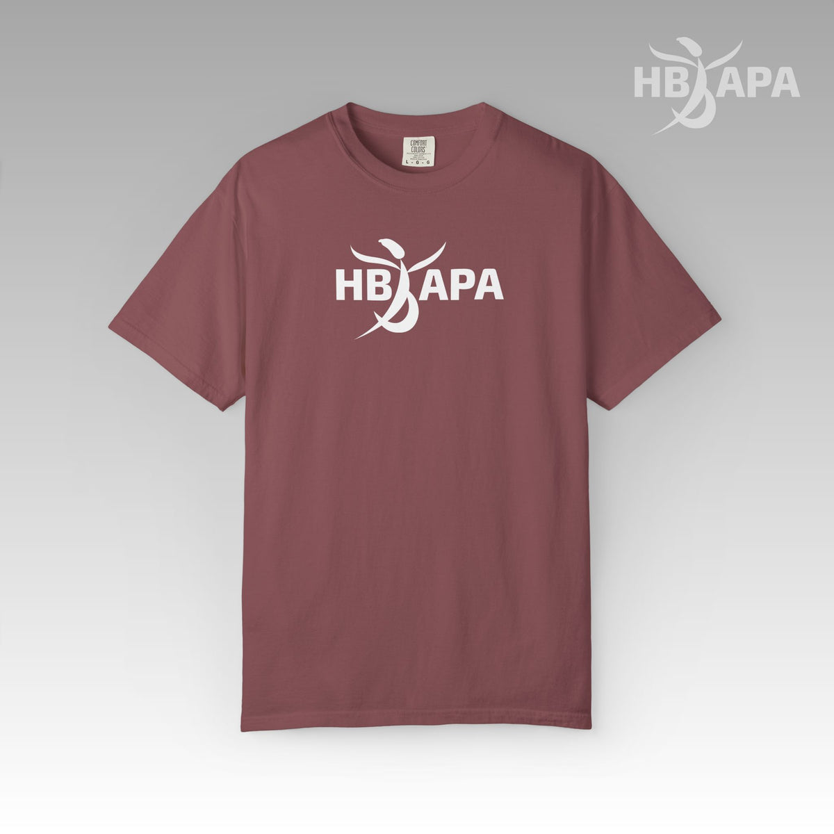HBAPA Official Logo Relaxed Unisex Fit T-Shirt