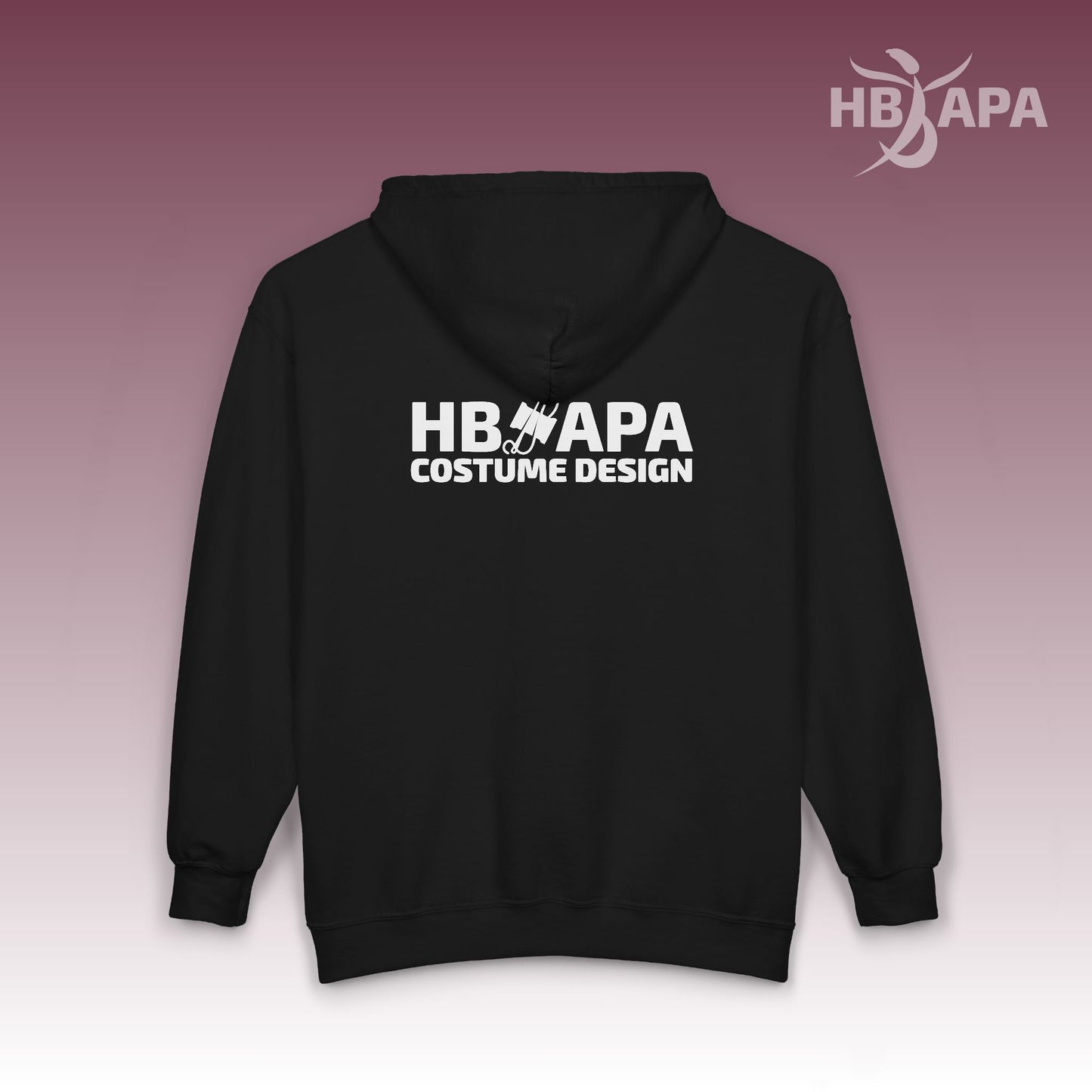 HBAPA Costume Design Unisex Heavy Blend Full-Zip Hoodie