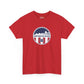 Huntington Beach Pier Stars and Stripes Classic Fit T-shirt