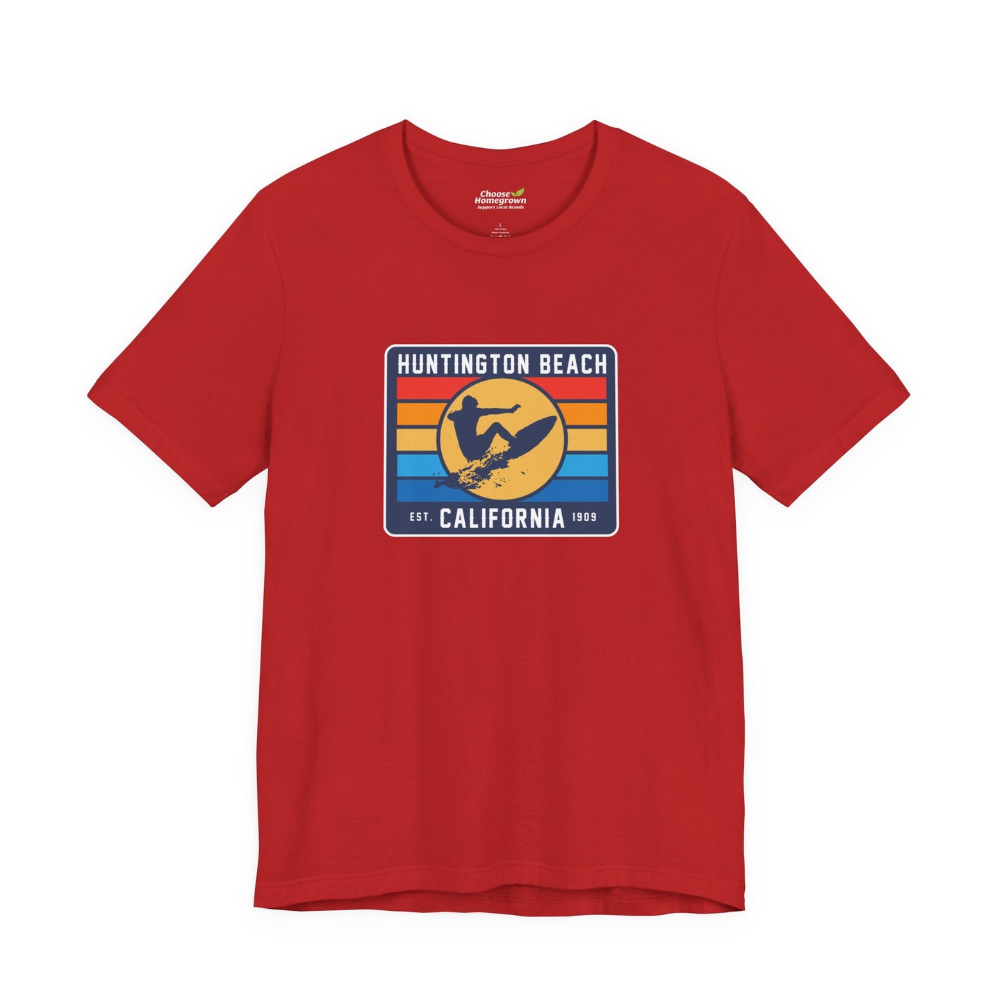 Sunset Surfer T-shirt – Premium Modern Fit