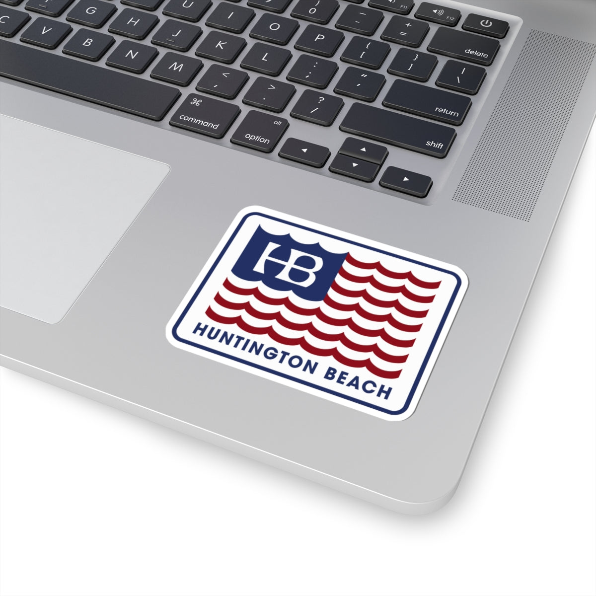 HB USA Waves Kiss-cut Sticker / Decal