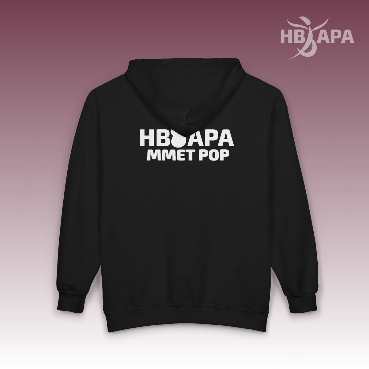 HBAPA MMET Pop Unisex Heavy Blend Full-Zip Hoodie