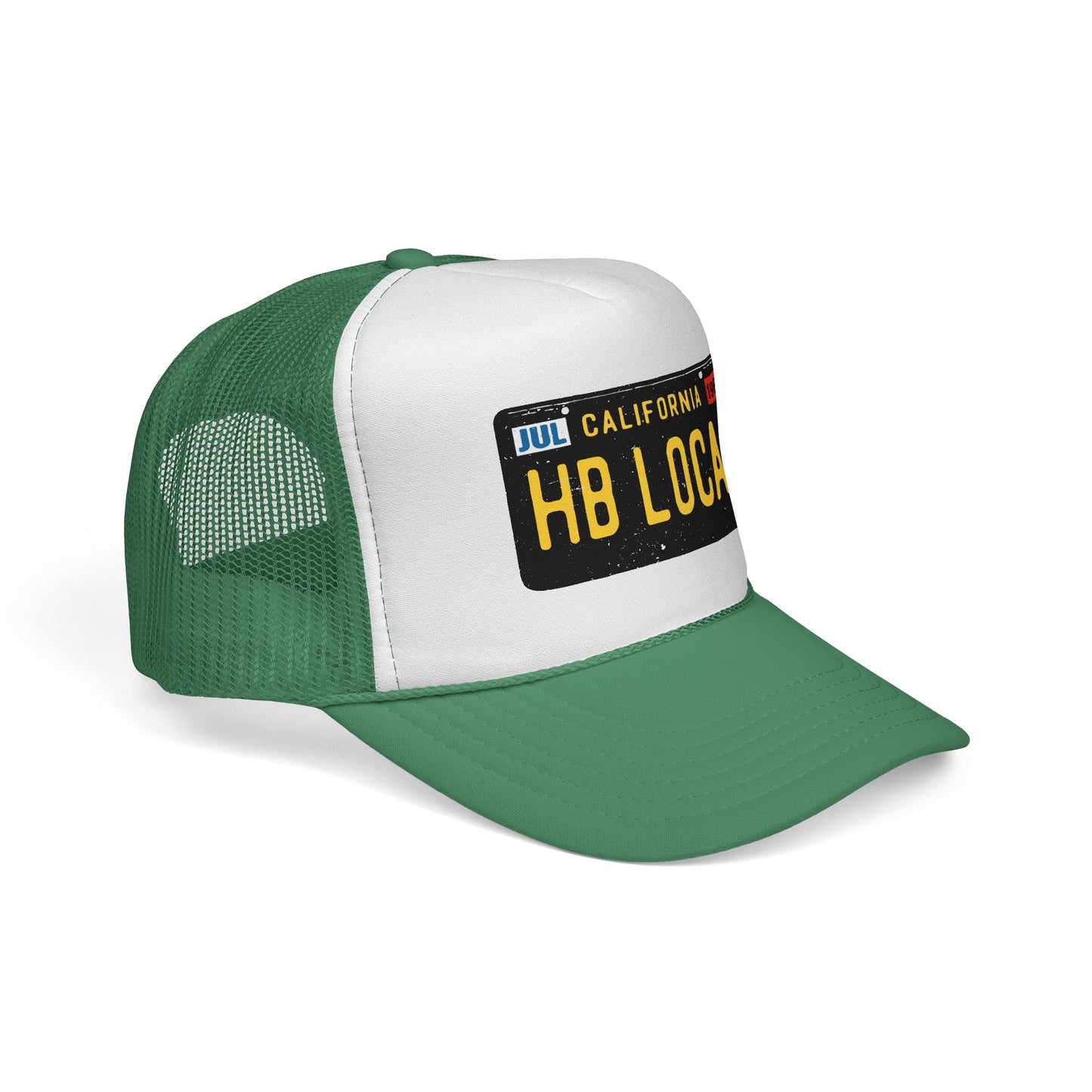 HB Local License Plate Design Unisex Trucker Hat
