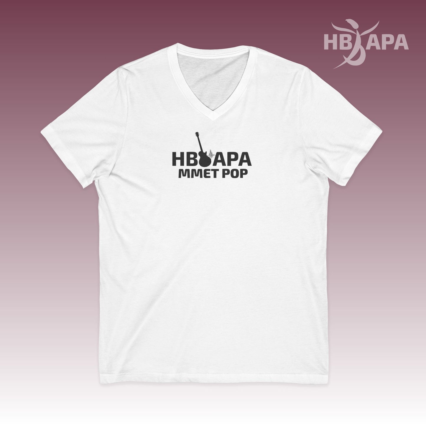HBAPA MMET Pop Premium V-neck T-shirt