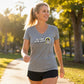 She Rocks Belly Rubs Before Burpees V-Neck T-shirt