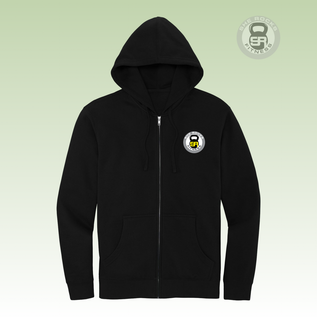She Rocks - Rays of Sunshine - Women's Zip Up Hoodie