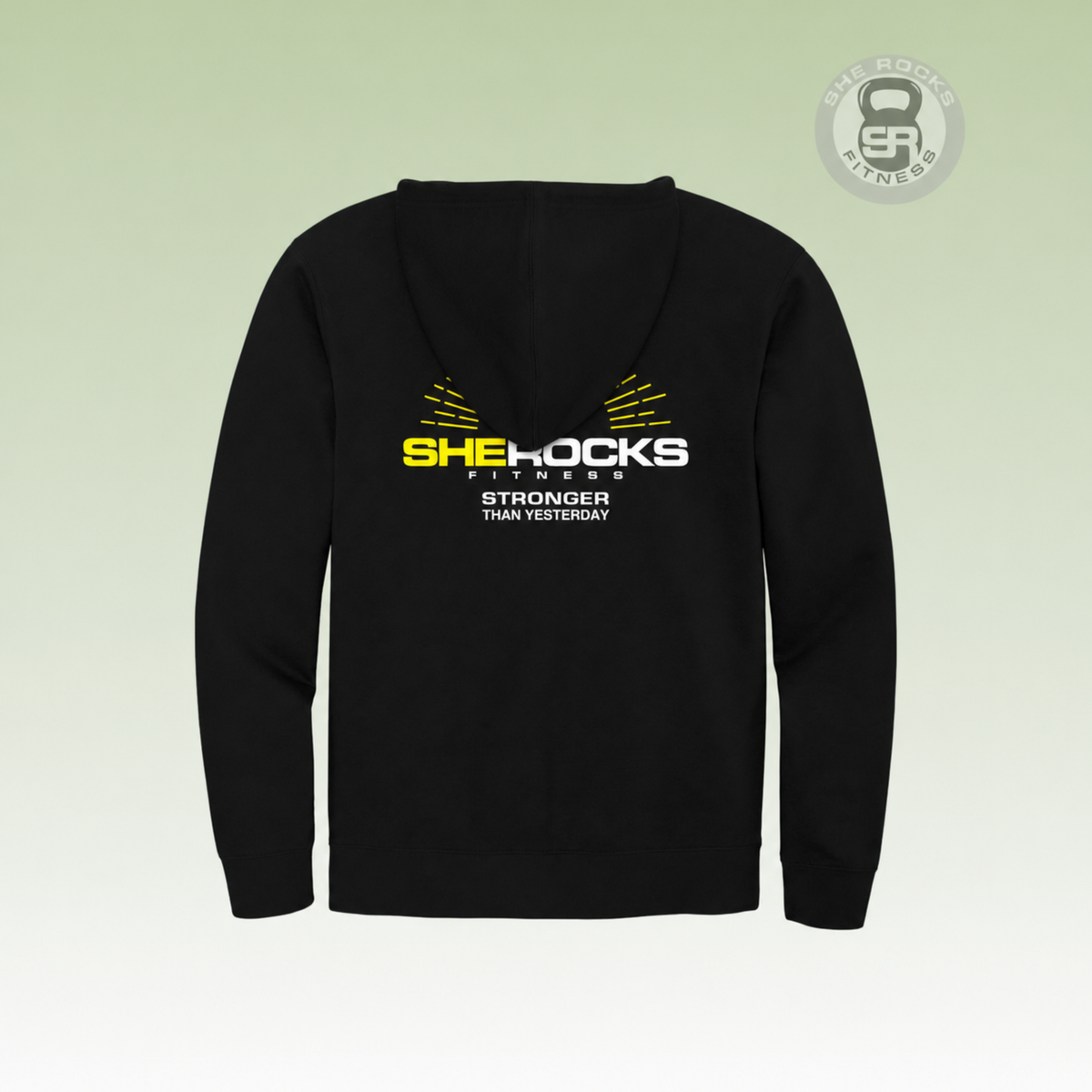 She Rocks - Rays of Sunshine - Women's Zip Up Hoodie
