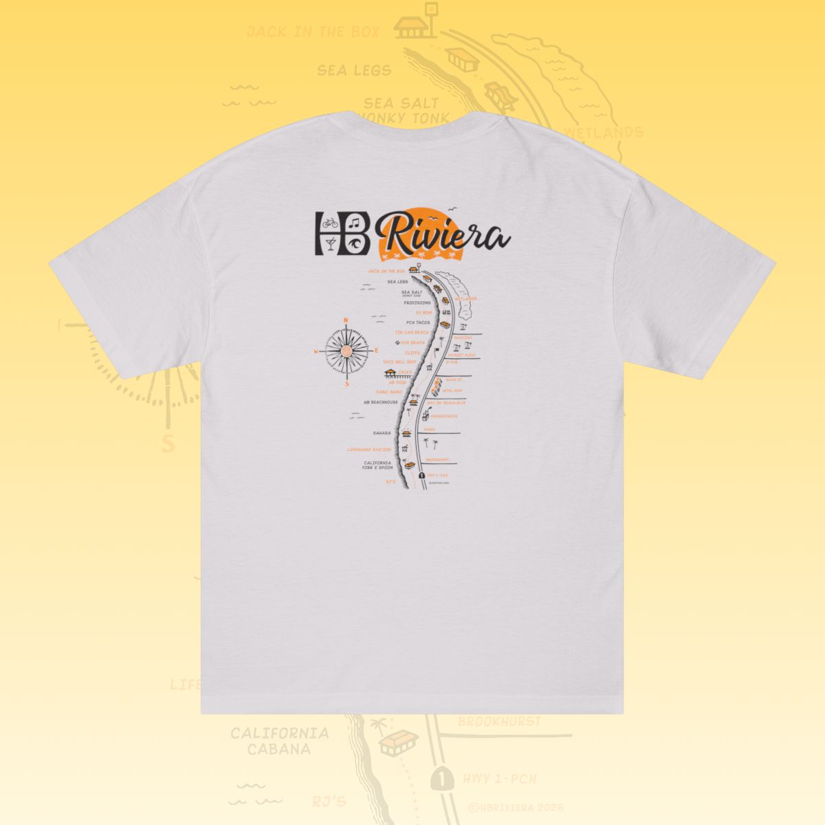 HB Riviera - Premium Relaxed Fit T-shirt